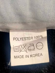 Ice Blue Korean Top