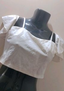 ‼️SALE‼️🤍Shein Crop Top🤍