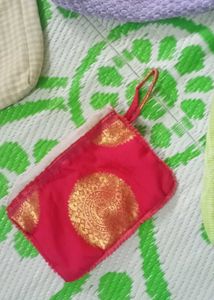 Cloth Handbag Combo -3 And 1 Pouch