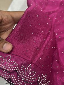 Elegant Magenta Saree