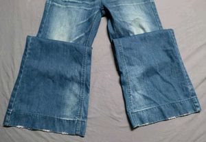 Low Waist Y2k Flared Jeans