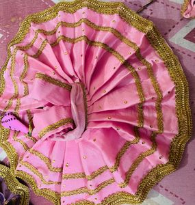 Laddu Gopal Fancy Dress Size 7,8,9 Pink Colours