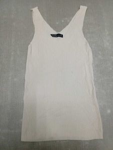 Zara White Tank Top