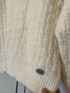 Cozy Cream Cable Knit Sweater