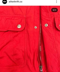 Red Fila Jacket