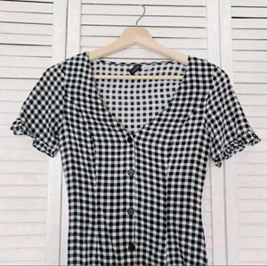 H&amp;M Checked Dress