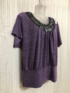 Izbyer Stylish Purple Top