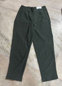 Corset Tapered Olive Green Trouser
