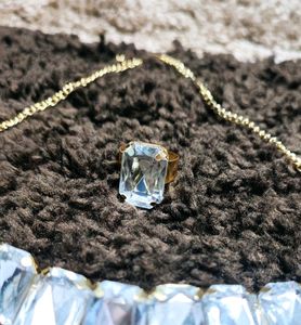 White Gold Plated Jewellery Set