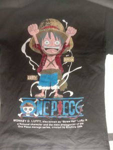 Anime Printed Oversized T Shirt