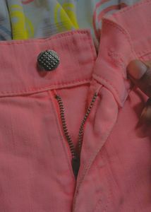 Hot Coral Peach 🍑 Shorts