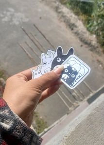 Custom Anime/manga/cat Handmade Stickers 10pcs