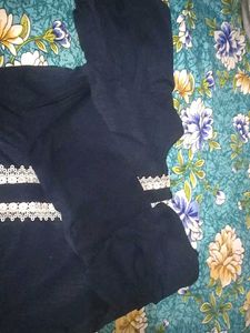Elegant Navy Blue Kurta