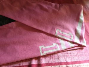 Pink &amp; Grey Active Leggings