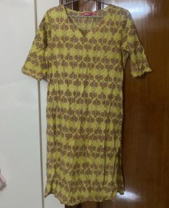Ethnicity Pure Cotton Kurta For Women