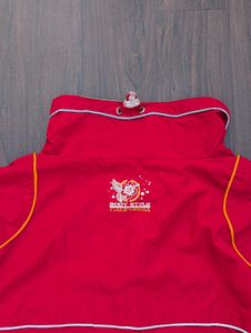 Red &amp; Orange Windbreaker Jacket