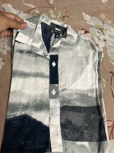 INC Abstract Print Shirt