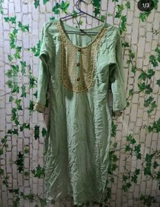 Elegant Green Kurta set