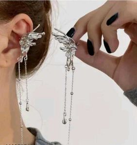Winged Dangle Ear Cuff ( non piercing)