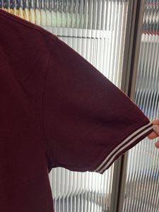 Burgundy Polo T-Shirt - Casual Style