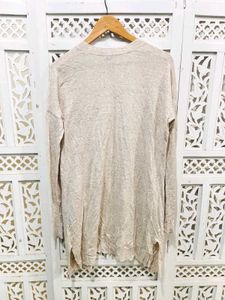 Imported Beige Open Cardigan C