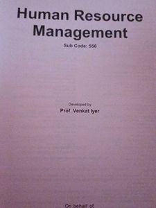 Human Resource Management