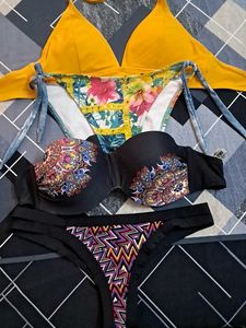 combo Of Four  bra  n panty  like new