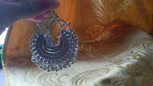 Silver Jhumkas (2 Pieces)