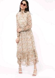 Floral Print Maxi Dress