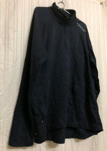 Head Zip Up Blue Jecket