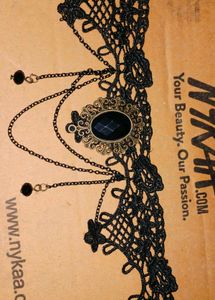 Lace & Chain Choker