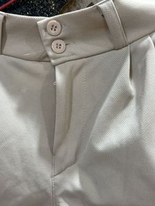 Beige Casual Pants