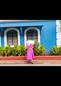 Selcouth corset Chic Pink Sundress