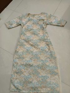 Elegant Embroidered Kurta Dress