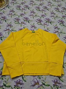 SWEATSHIRT YELLOW