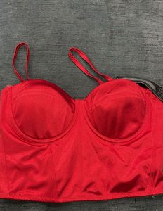 Red Crop Top