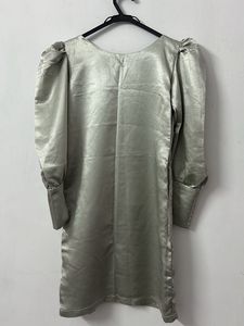 Balloon Sleeve Dress