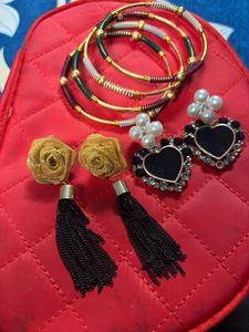 Earing Bangle Suit Accessorie