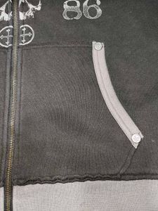 Rock Rebel (EMP) Heavyweight Grunge Zip-Up 💀