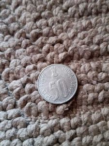 Coins Of 50paise 2001