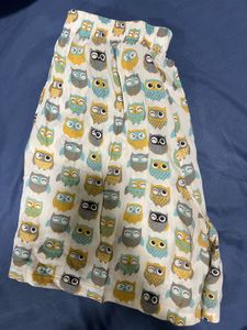 Quriky Owl Print Night suit Combo