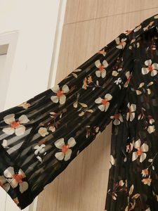 SHEER BLACK TOP ON SALe