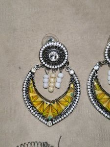 Boho Silver Tone Earring Bundle