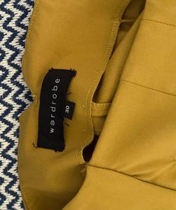 Brand -Wardrobe, Mustard Trousers