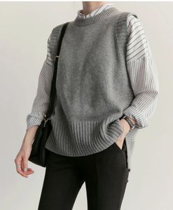 Gray Korean Vest (Free Shipping)