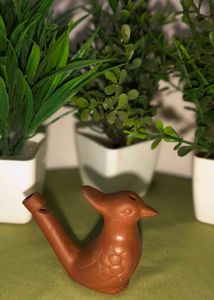 New Bird Attracting Handmade Clay Whistle