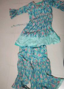 Floral Print Top &amp; Pant Set