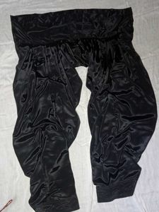 black silk patyala salwar kameez set