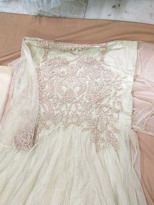 Elegant Embroidered Anarkali Suit