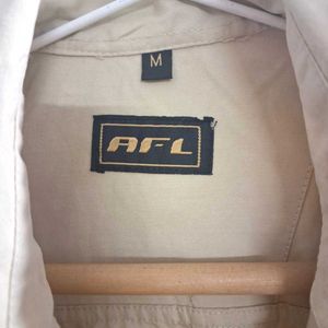 PRICE DROP: Stylish, Beige Half Sleeves Shirt